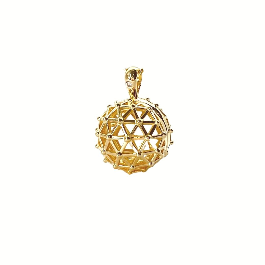 LUXE Diffuser Necklace Two-Tone 14k Gold