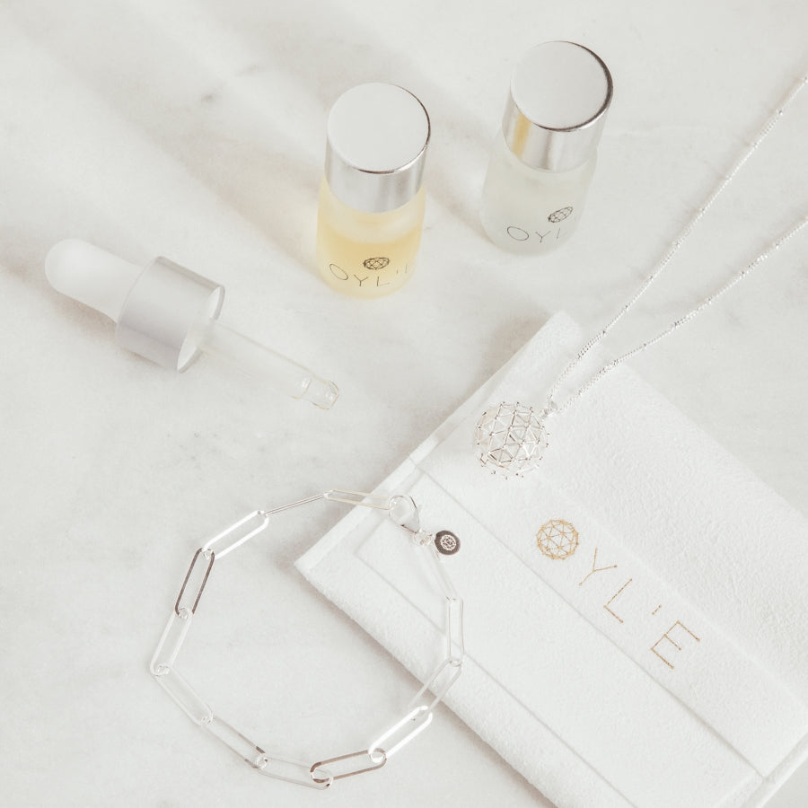 Paper clip chain bracelet