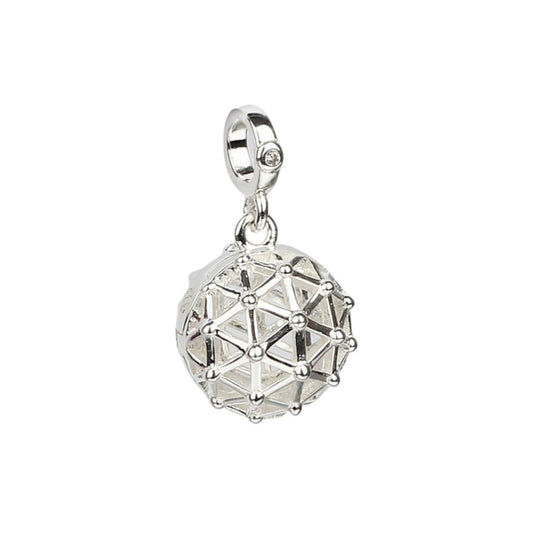 LUXE The O Charm in Silver