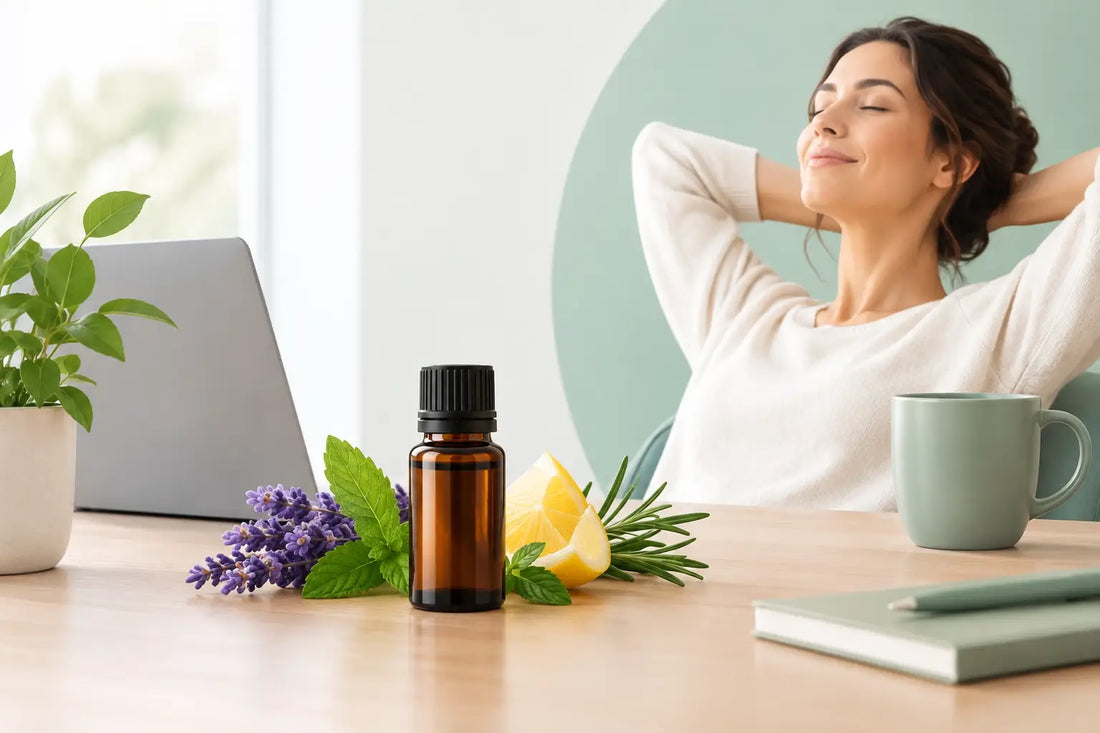 Essential Oil Blend for Fatigue That Fits Your Day