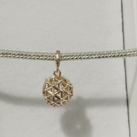 LUXE The O Charm in Rose Gold