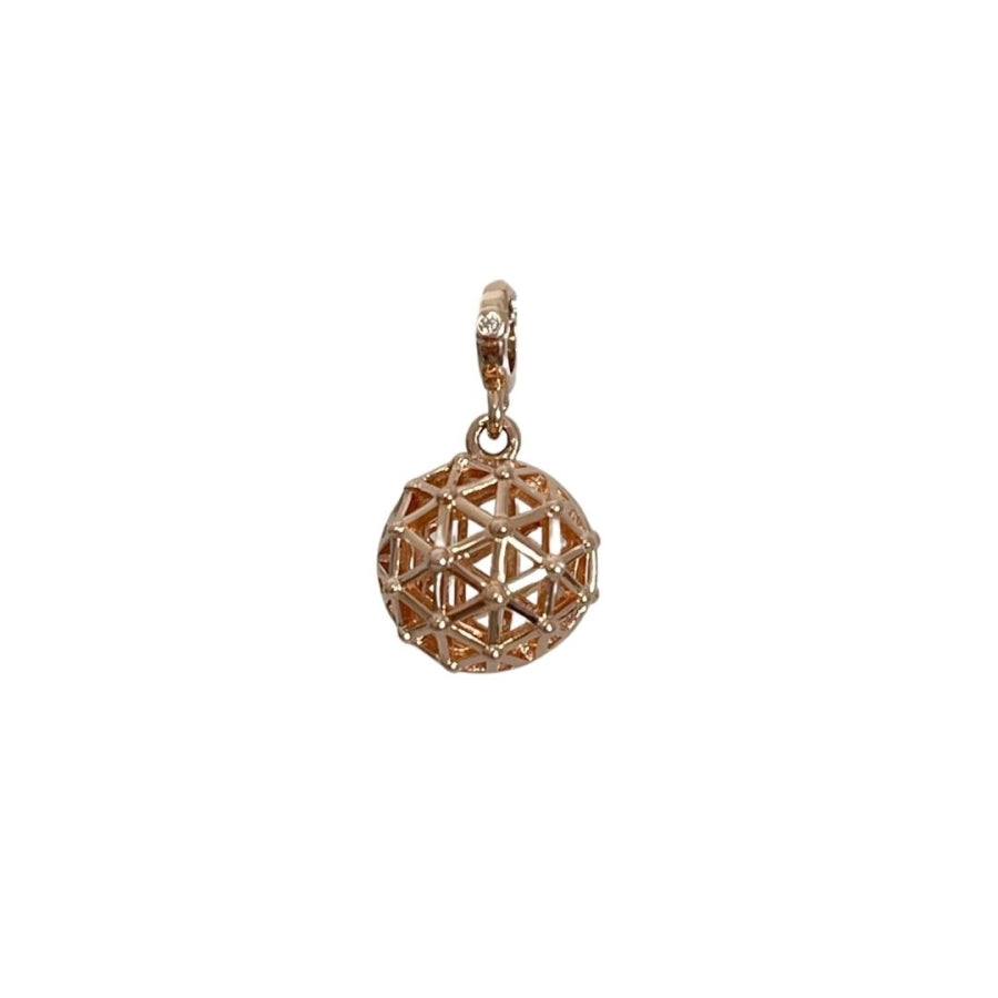 LUXE The O Charm in Rose Gold